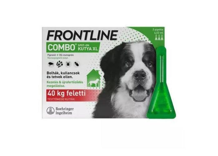 FRONTLINE COMBO KUTYA XL /40 KG FEL/ 3 x 4,02 ml  3 x  4.02 ml