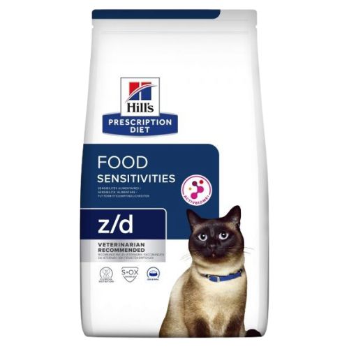 Hill's Prescription Diet z/d Food Sensitivities száraz macskatáp  1.5 kg