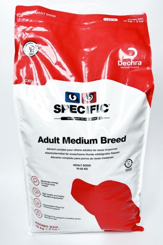 Specific CXD-M Adult Medium Breed száraztáp  10+2 kg