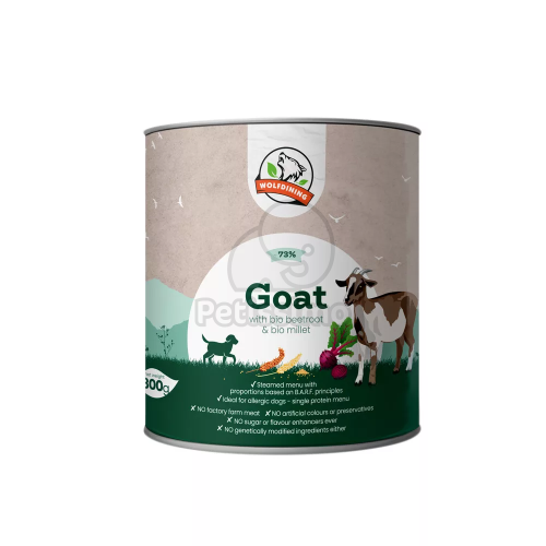 Farkaskonyha BIO kecske párolt menü kutyáknak  800 g