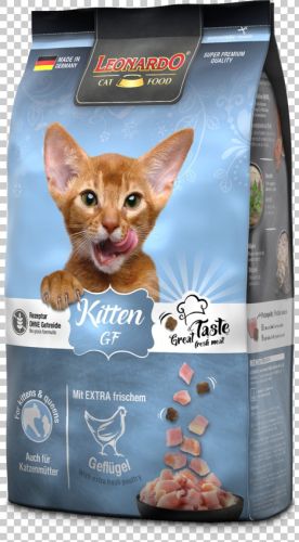 Leonardo Kitten GF friss hússal száraz táp kölyökmacskáknak  1.8 kg
