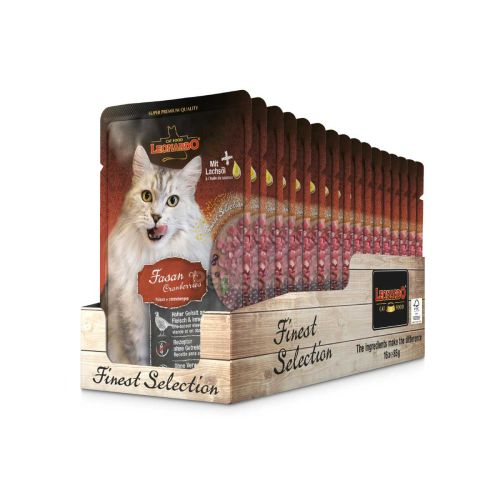 Leonardo fácánhús tőzegáfonyával  85 g