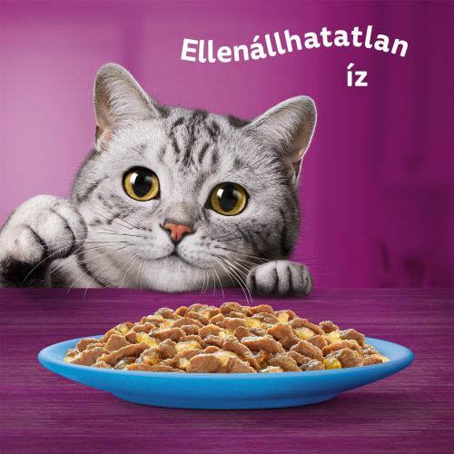 WHISKAS alutasakos 12-pack halas válogatás 12*85g eledel macskák részére 12 x  85 g