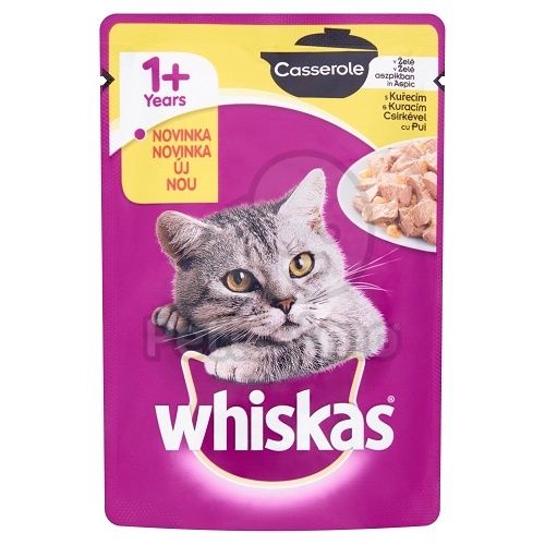 Whiskas 1+ Casserole csirkével 28 x  85 g