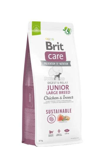 Brit Care Grain-free Junior Large Breed Salmon & Potato  12 kg