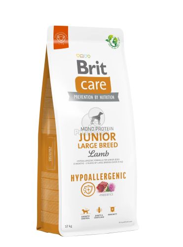 Brit Care Hypo-Allergenic Junior Large Breed Lamb & Rice  12 kg