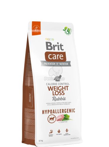 Brit Care Dog Hypoallergenic Weight Loss Rabbit & Rice  3 kg
