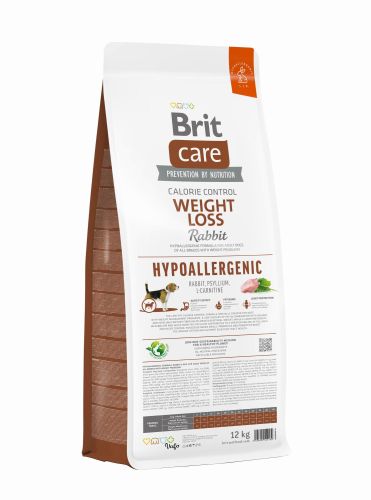 Brit Care Dog Hypoallergenic Weight Loss Rabbit & Rice  12 kg