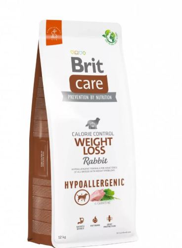 Brit Care Dog Hypoallergenic Weight Loss Rabbit & Rice  12 kg