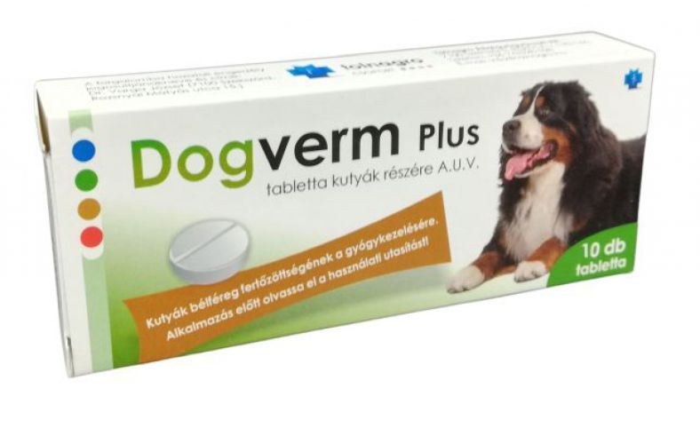 Dogverm Plus tabletta  10 db