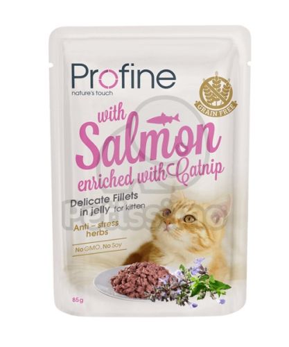 Profine Kitten Fillets in Jelly - lazac  80 g