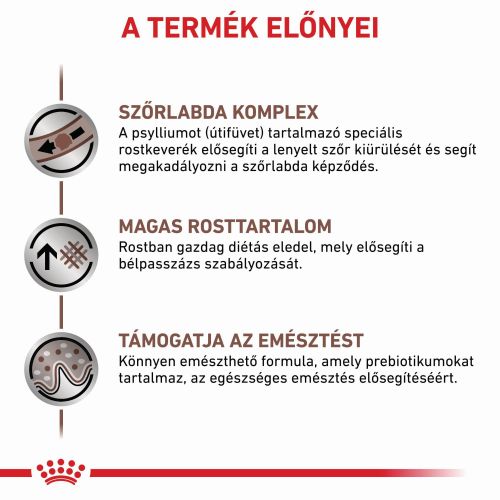 Royal Canin Gastrointestinal Hairball száraz macskatáp  400 g