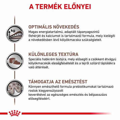 Royal Canin Gastrointestinal Kitten macskakonzerv  195 g