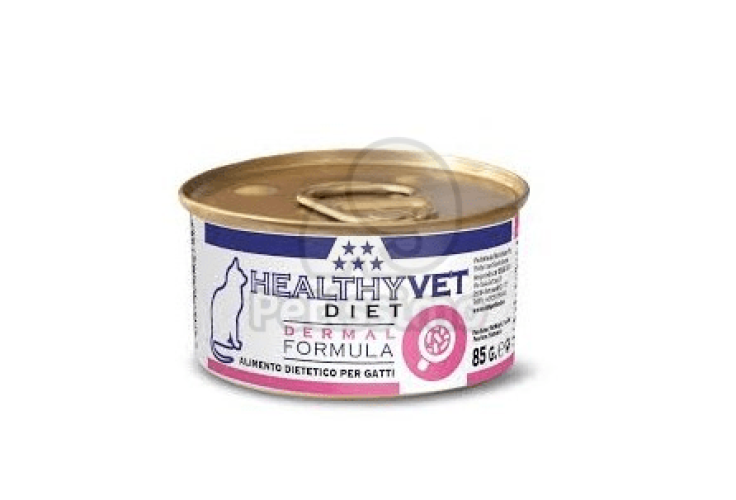 Healthy Vet Diet Cat Dermal - bőr támogatására  85 g