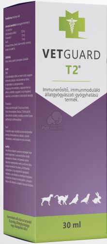 VETGUARD T2 BELSŐLEGES OLDAT 30 ml