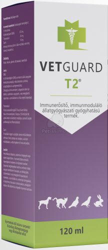 VETGUARD T2 BELSŐLEGES OLDAT  120 ml