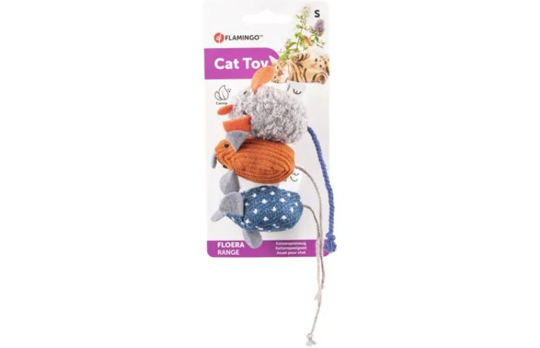 Flamingo Floera játék egér macskáknak  16 cm