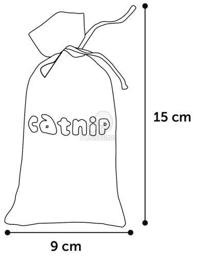 Flamingo Mola macskamentás játék zsák  15 cm