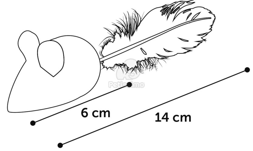 CT WINNY BIRD MIX 10CM  Madár 10 cm