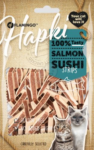 Flamingo Snack - Hapki Sushi rudak - lazac  85 g