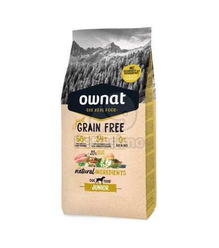 Ownat Dog Grainfree Junior Chicken  14 kg