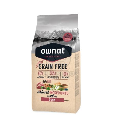 Ownat Dog Grainfree Duck  3 kg