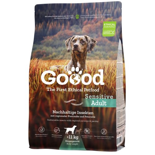 Goood Sensitive Adult - fenntartható rovarfehérje  1.8 kg