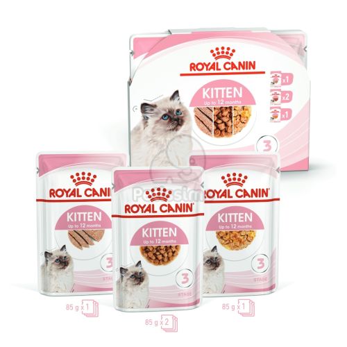 Royal Canin Kitten - Multipack nedvestáp 4 x  85 g