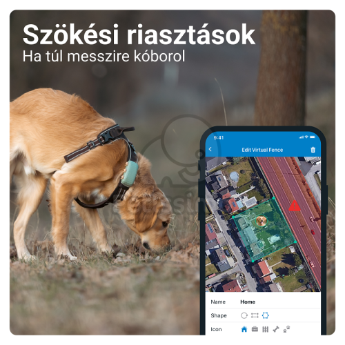 Tractive Dog XL - kutya GPS nyomkövető és aktivitásmérő  Zöld db