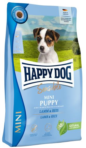 Happy Dog Sensible Mini Puppy Lamb & Rice  4 kg