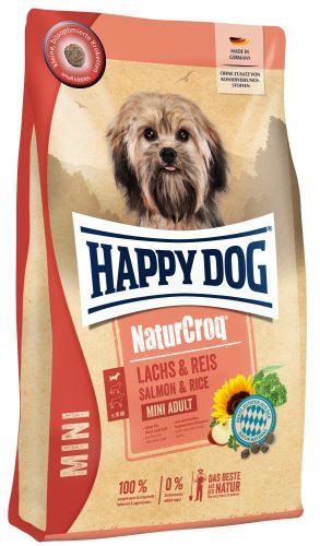 Happy Dog NaturCroq Mini Lachs & Reis  4 kg