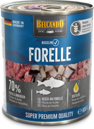Belcando Baseline konzerv pisztránggal  800 g
