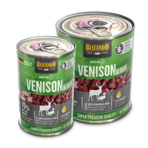 Belcando Baseline konzerv vaddal és kacsahússal  800 g