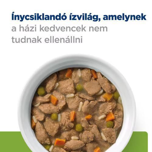 Hill's Prescription Diet Metabolic Wight Management Vegetable & Chicken Stew kutyatáp - konzerv  156 g