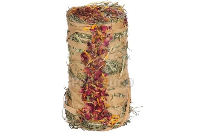 Flamingo virágos rágcsáló széna  200 g