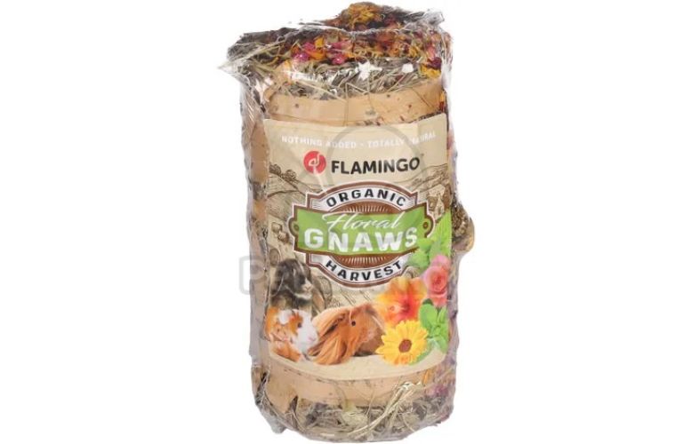 Flamingo virágos rágcsáló széna  200 g