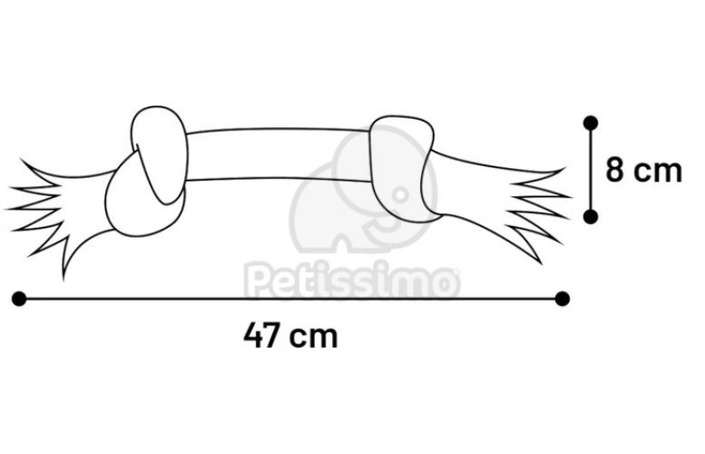 Flamingo játék rágókötél - terepszínű  1 db