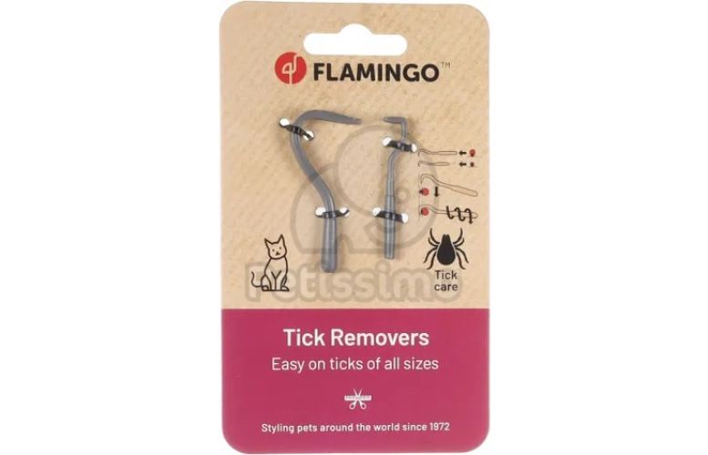 Flamingo macska kullancskiszedő  2 db