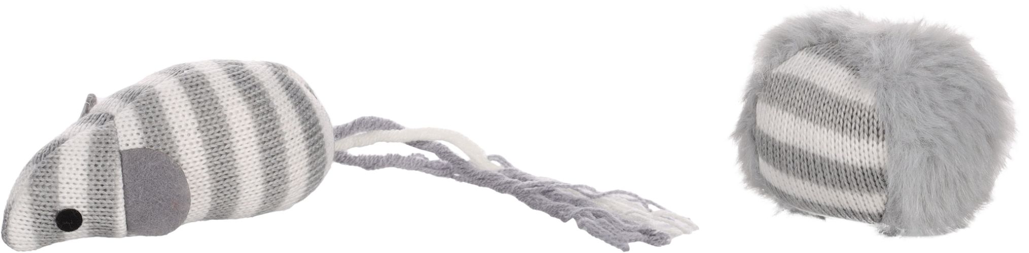 Flamingo macskajáték - szürke egér 2 x  1 db