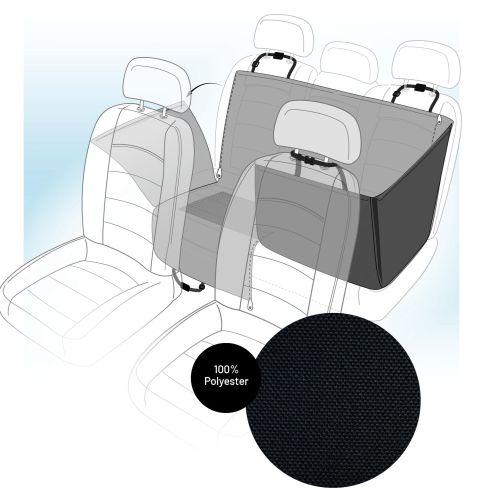 Flamingo autós hátsó ülésvédő huzat kutyáknak  1 db