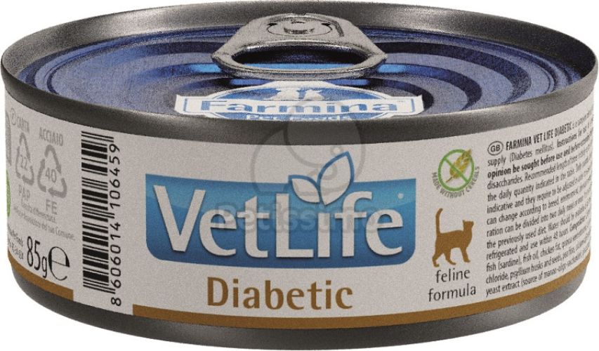 Vet Life Cat Diabetic konzerv  85 g