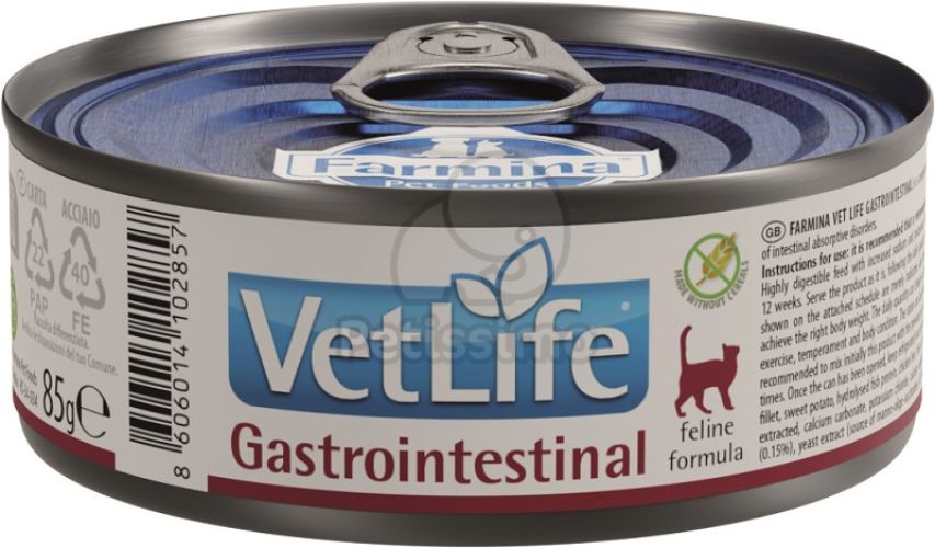 Vet Life Cat Gastrointestinal konzerv  85 g
