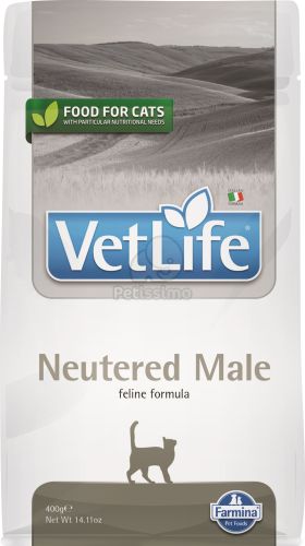 Vet Life Cat Neutered Male Cat  400 g