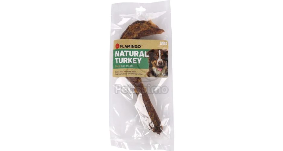 Flamingo Kutya Snack - pulyka nyak  1 db