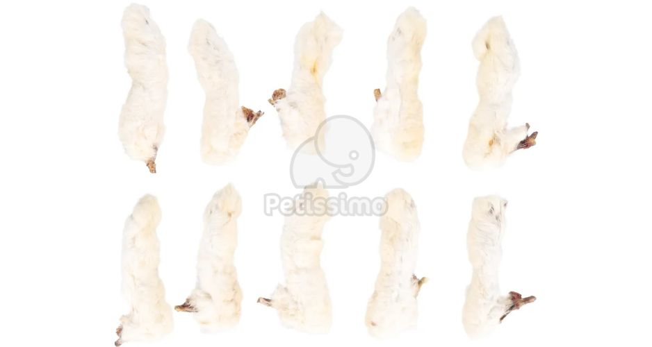 Flamingo Kutya Snack - szőrös nyúl láb  200 g