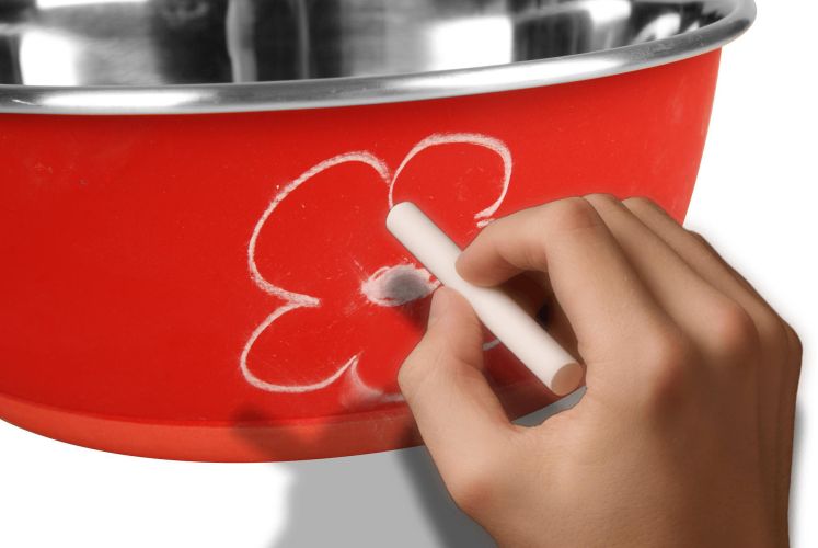 Flamingo Tobias fémtál kutyáknak - piros  950 ml