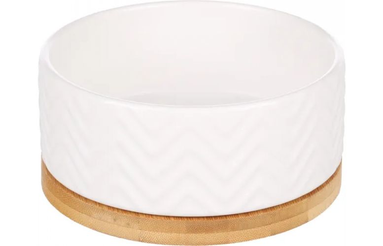 Flamingo Bianco kerámia tál - fehér  1 db