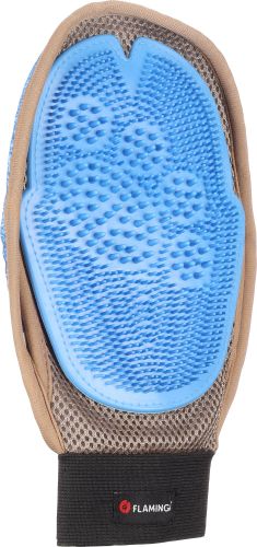 Flamingo Weva 3 az 1-ben masszírozó, szőrtelenítő és állatszőr eltávolító kesztyű  1 db