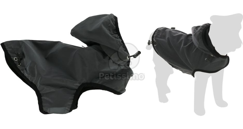 Flamingo Luza fényvisszaverős kutyakabát - szürke 45 cm   45 cm