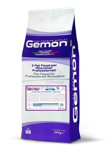 Gemon All Breeds Adult száraz kutyatáp - tonhal, rizs  20 kg